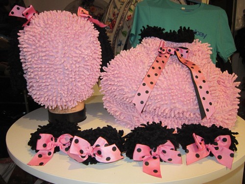 Princess Paradise 6 Piece Poodle Romper Costume Outfit Size 12-18M Pink & Black - Picture 2 of 8