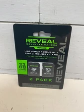 Tactacam Reveal 32GB Class 10 Trail Camera SDHC Memory Card - 2 Pack