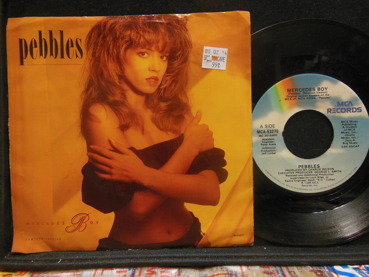 Pebbles – Mercedes Boy / Inst., 45 RPM EX w/ PS (21K) | eBay