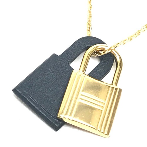 hermes locket necklace