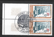 CD131- Journée du timbre - 1979 - YT 2037 oblitéré 1er jour  à PERONNAS 01 !!!