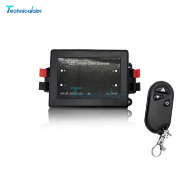LED Dimmer Controller RF Remote ON/OFF Switch for Single Color LED Light