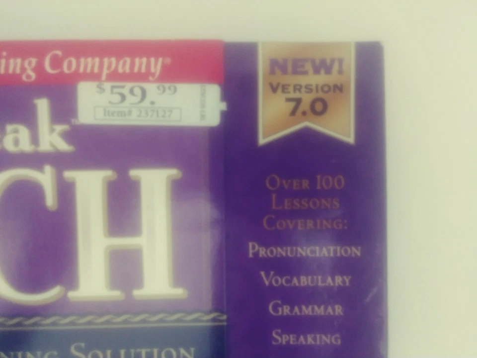 The Learning Company Learn to Speak French 7.0 3 Discs w Microphone - Image 3 of 4