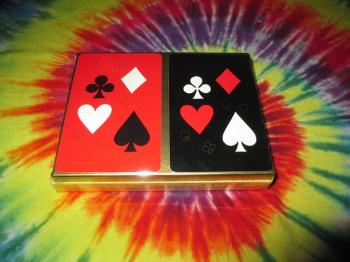 POKER VEREINIGTE STAATEN SPIELKARTE VINTAGE DELUXE SCHWARZ ROT DOPPELDECK - VERSIEGELTE BOX NEU - Bild 3 von 3