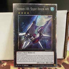 Number 101: Silent Honor ARK RA04-EN211 Prices | YuGiOh Quarter Century Stampede | YuGiOh Cards Number 101: Silent Honor ARK RA04-EN211 Prices | YuGiOh Quarter Century Stampede | YuGiOh Cards