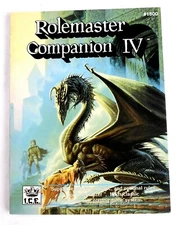 ICE Rolemaster Companion IV Role-Playing Supplement Iron Crown Enterprises D&D