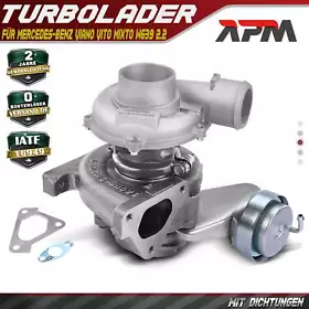Turbolader für Mercedes-Benz Viano Vito Mixto Bus W639 2.2 CDI BJ 2003-2014