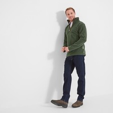 Mens-schoffel Berkeley 1/4 Zip Fleece - Cedar Green - Size 46