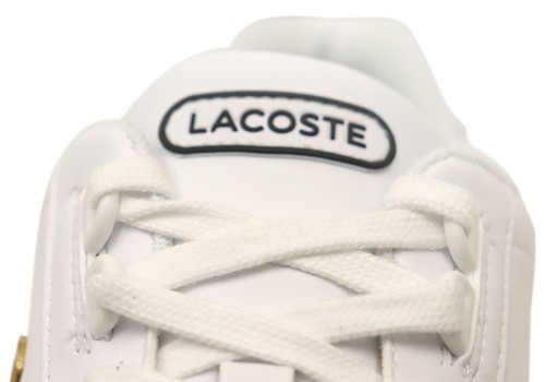 Lacoste Mens Comfortable Lace Up Leather T Clip Sneakers - Picture 6 of 8