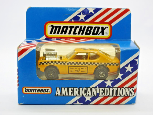 Matchbox Macau Ediciones Americanas 1983 Maxi Taxi Mint En Caja Azul Sin Abrir - Imagen 2 de 5