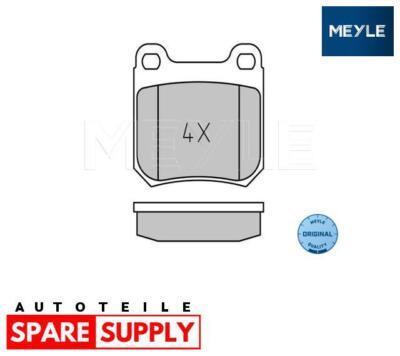 Brake pad set, disc brake for Opel Saab Vauxhall MEYLE 025 210 5015