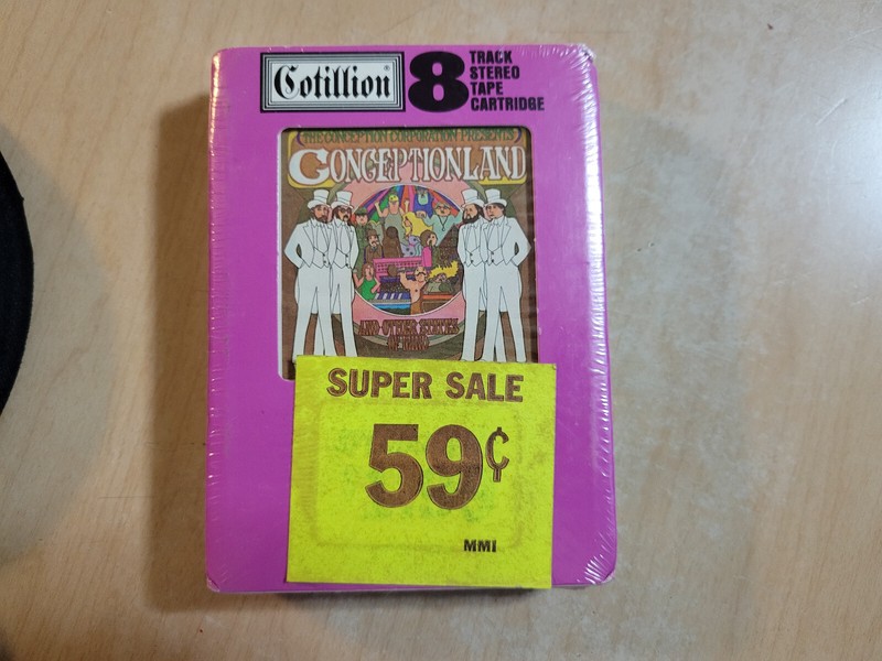 Conception Corporation Conceptionland and Other States of Mind SEALED 8 Track