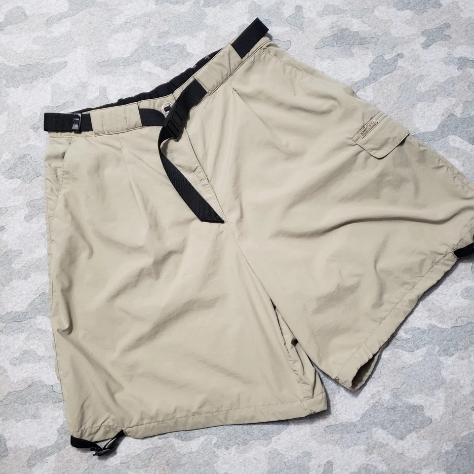 Exofficio Shorts Womens Medium Green Belted Pockets Outdoors Hiking - Image 2 of 4