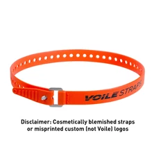 Voile Straps Aluminum Buckle, 25 inch, Cosmetic Blems, Custom Misprints