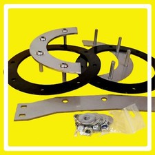 VW T3 Bus TD Syncro Tankgeber-Haltering mit Brücke Edelstahl - VERSANDFREI