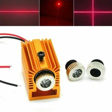 Adjustable focus 650nm 50mW red laser diode module heat sink dot/line/cross