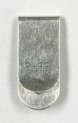 小物 GUCCI Tiger SILVER MONEY CLIP ag925 GUCCI Tiger SILVER MONEY CLIP ag925 Pre-owned | eBay