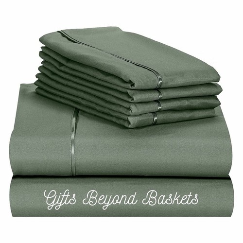 Bamboo Elegance 2200 Series 6 pc 18" Deep Pocket Sheet Sets Soft, 30 Colors - Picture 16 of 63