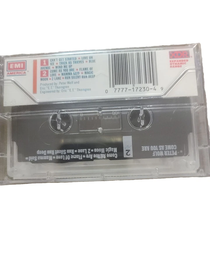 Peter Wolf - Come As You Are (Cassette, 1987) - Image 3 of 4