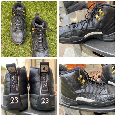 Jordan 12 size 8.5 championship gold and black Jordan 12 Retro  main image 4