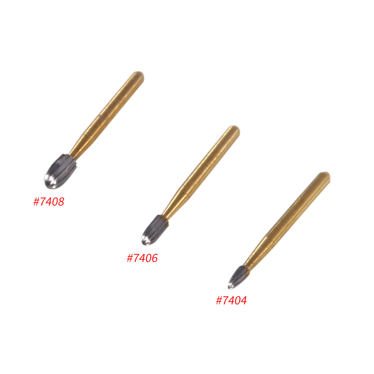 Fresa In Carburo Di Tungsteno 251 PM A Forma Di Uovo - EDENTA