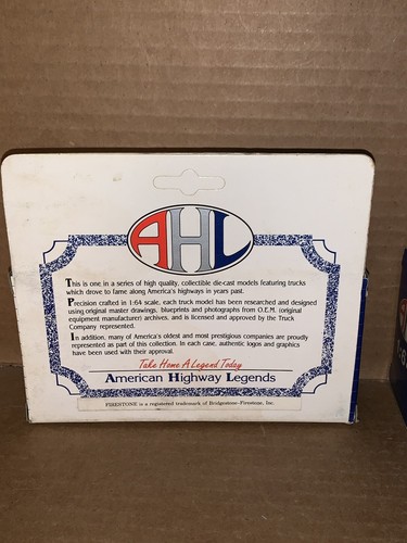 Vintage AHL American Highway Legends 1/64 Scale Diecast Delivery Truck Models - Picture 5 of 8