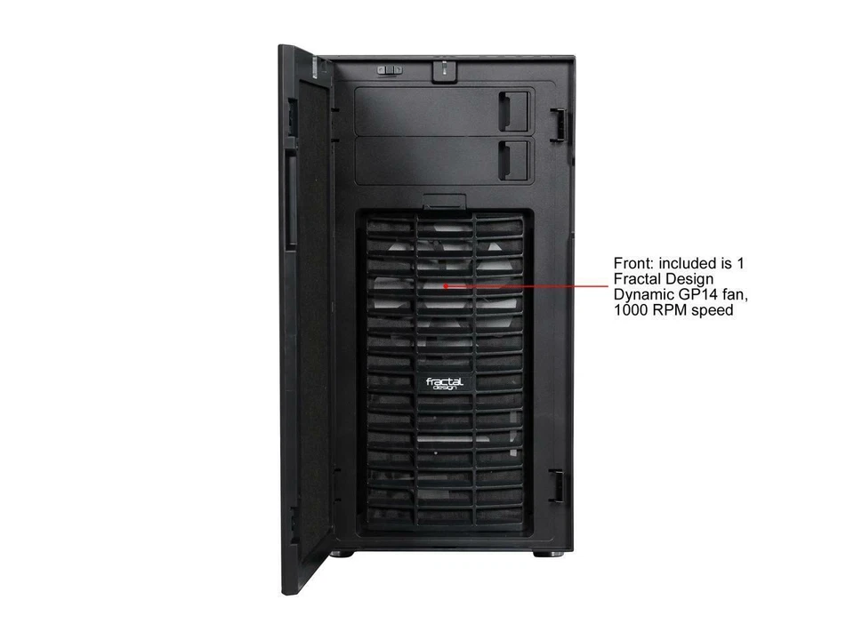 Fractal Design Define R5 Black Silent ATX Midtower Computer Case - Image 3 of 4