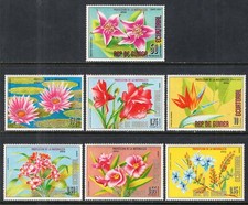 Equatorial Guinea #Mi980-Mi986 MNH African Flowers