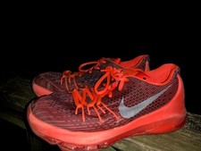 NIKE KD Kevin Durant 8 VIII GS Bright Red Crimson White Black 768867 5Y 5 b7