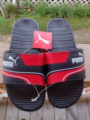 puma mens starcat tech slide sandals