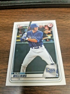 ALIKA WILLIAMS 2020 1st BOWMAN DRAFT BASE CARD BD-136 TAMPA BAY (FIRST ROOKIE)