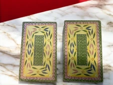 Temptations by Tara Old World Rectangle Trivet Tempered Glass Set Of Two