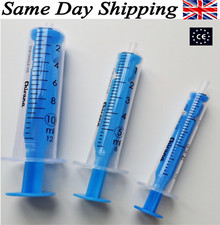Medical Syringe 50m 5m 2ml, Rubber Tube 1m to 5m Measuring Fluid Oil Suction UK