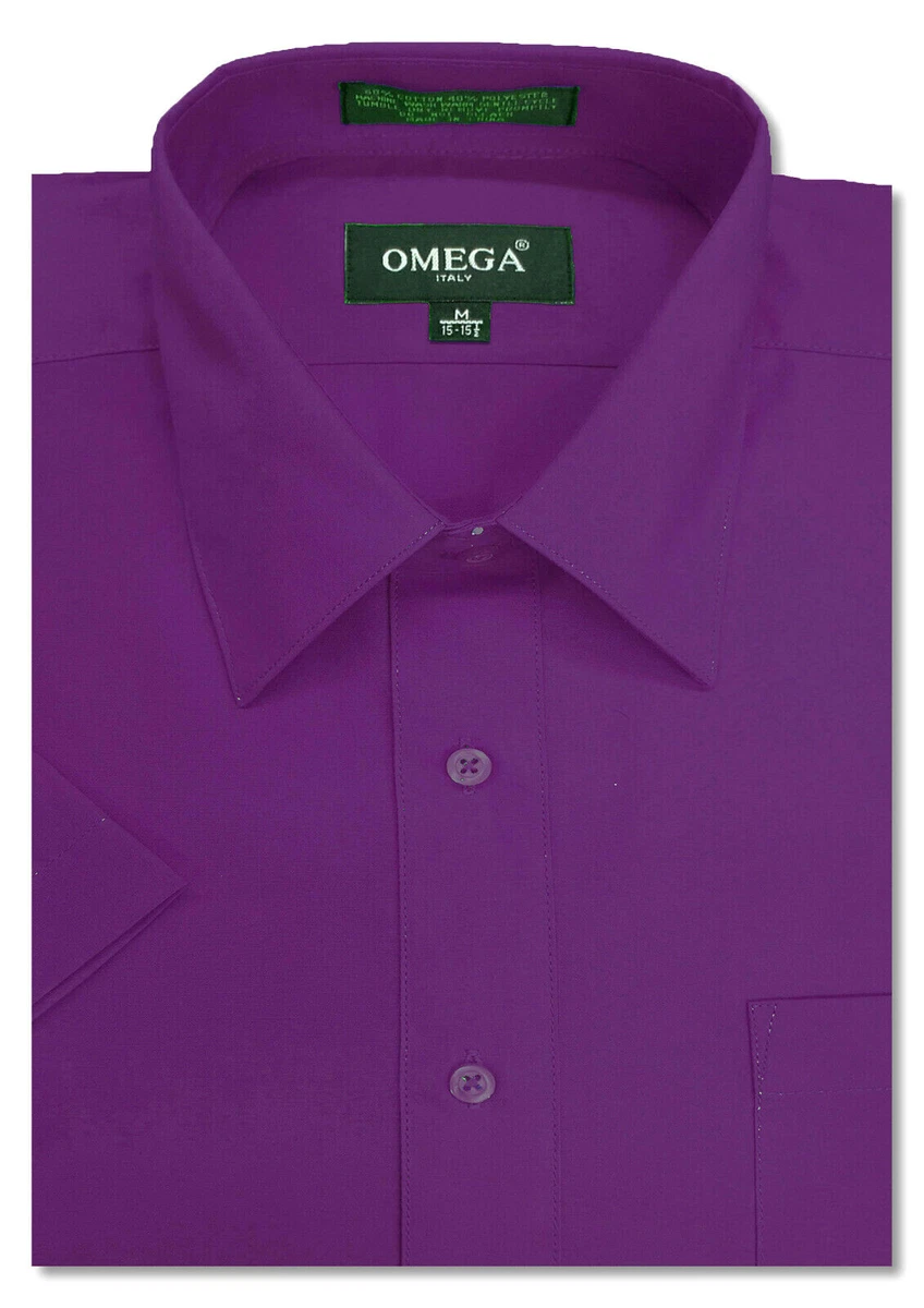 mens purple dress shirt nearby Men's Perfect Purple Long Sleeve Dress Shirt