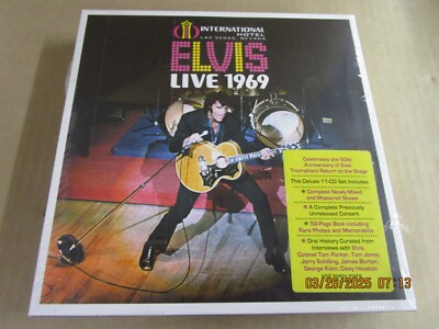 エルビスプレスリー live 1969 CD box Elvis Presley: Live 1969