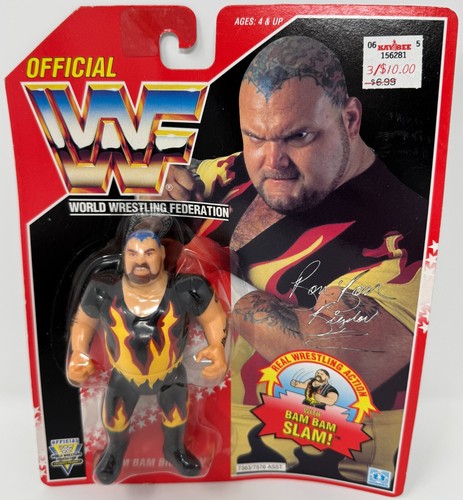 Hasbro WWF Bam Bam Bigelow 1993 action figure...
