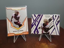 2024 Sage Series Keon Coleman Purple Next Level & Silver Base - Florida State 