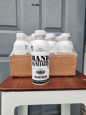 Faber Distilled Liquid Hand Sanitizer - Case Of 12/16.9oz Bottles