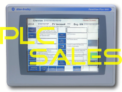 Allen Bradley 2711P-T10C4D2  |  PanelView Plus 1000 with 2711P-RP2 Series G