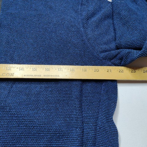 Free Country Men Small Bright Blue Layered Textured 1/4 Zip Pullover NEW - Picture 8 of 12