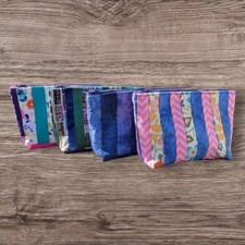 Medium Handmade Coin Purse Zippered Choose Your Design 