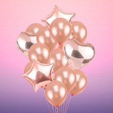  14pcs Round Balloon Set Beautiful Creative Decoration Balloon for Birthday
