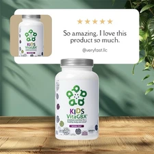 Wow😱😨 1 Amare Global Kids VitaGBX Natural Fruit 120 Chewable Tablets-New!