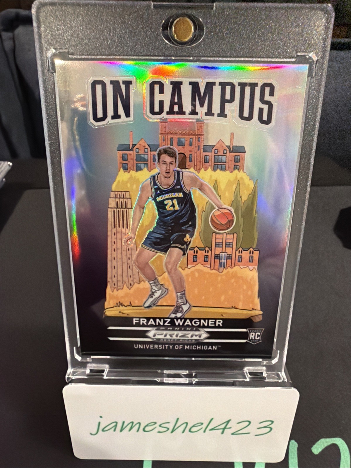 2021-22 Panini Prizm Draft Picks - On Campus Franz Wagner #6 (RC)