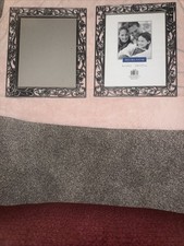 Picture Frame 8x10 Pewter Tone Vine And Flowe...