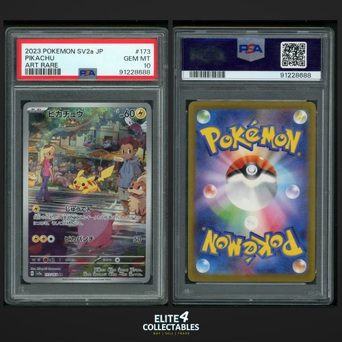 New ListingPikachu 173/165  - PSA 10 (sv2a - Pokemon Card 151)