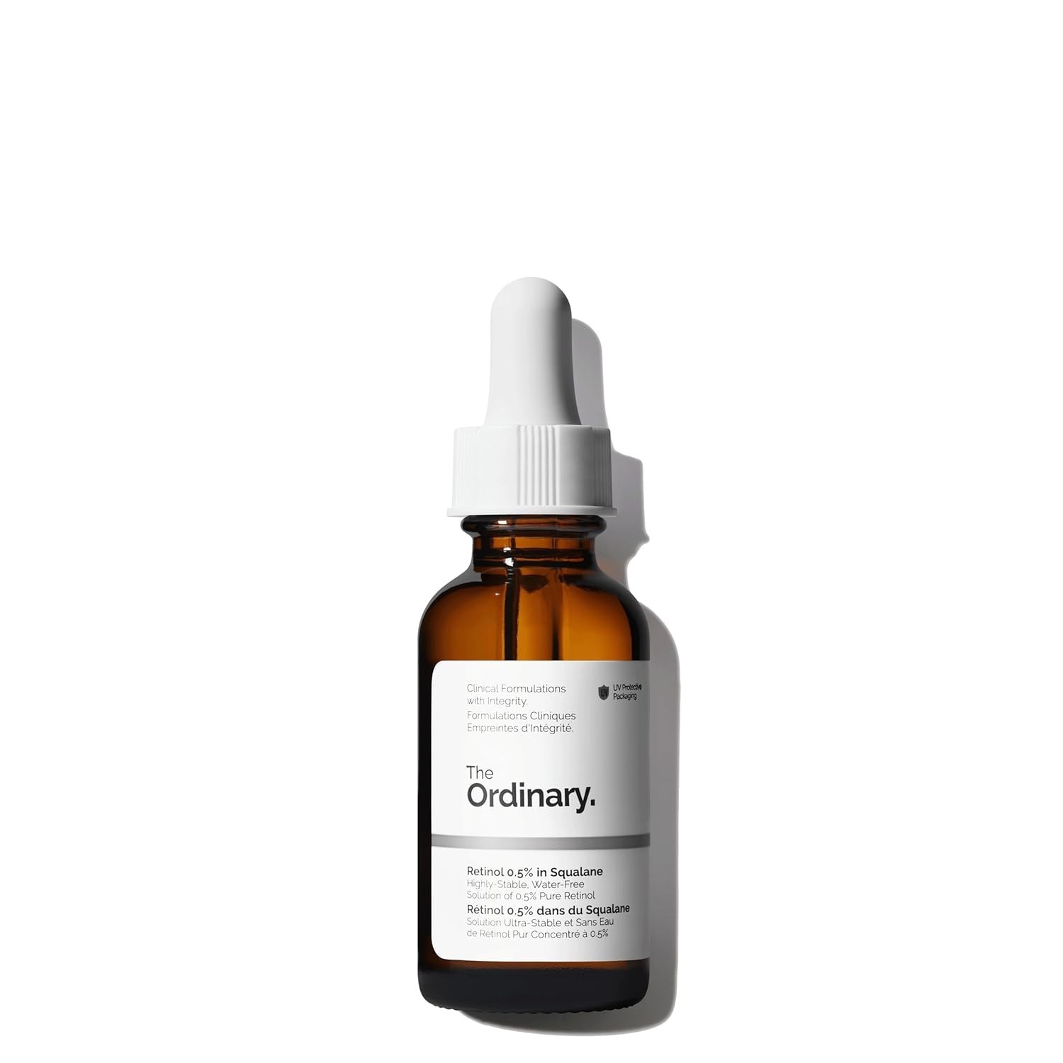 The Ordinary Retinol 0.5% in Squalane, Anti-Aging Face Serum for smooth skin