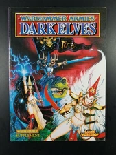 Warhammer Fantasy ~ Army Supplement Book ~ Dark Elves 1995 4th Edition Rules