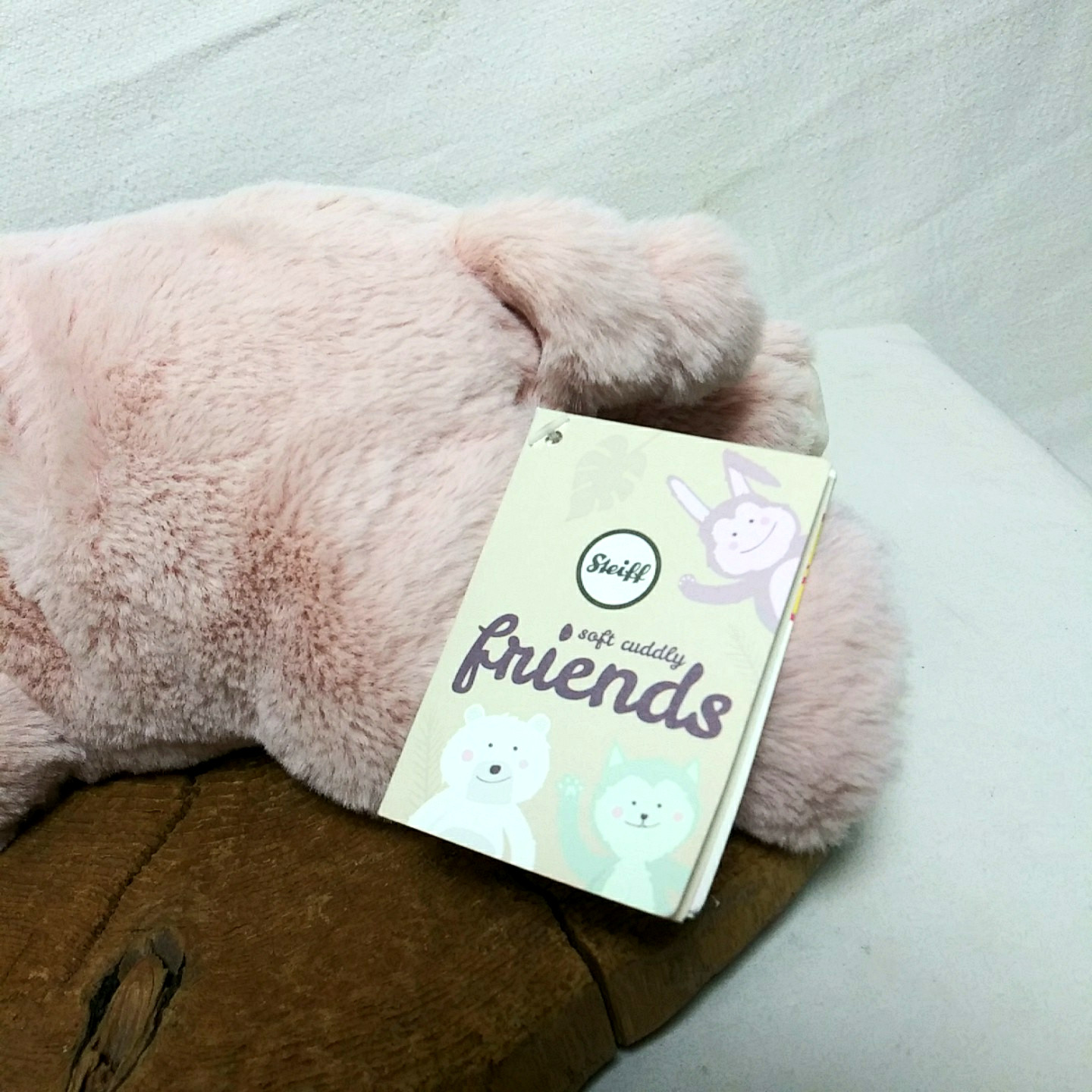 Steiff Piko Soft Cuddly Friends Piglet Pig Stuffed Animal Plush 063978 With Tags