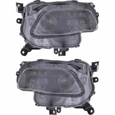Frontscheinwerfer Set L+R Schwarz EU für Jeep Cherokee KL 2014–2018